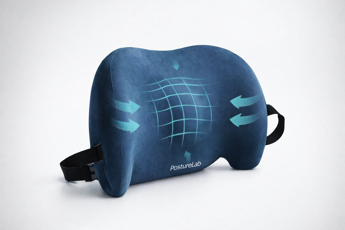 PostureLab™ LumbarPro – Ergonomic Lumbar Support